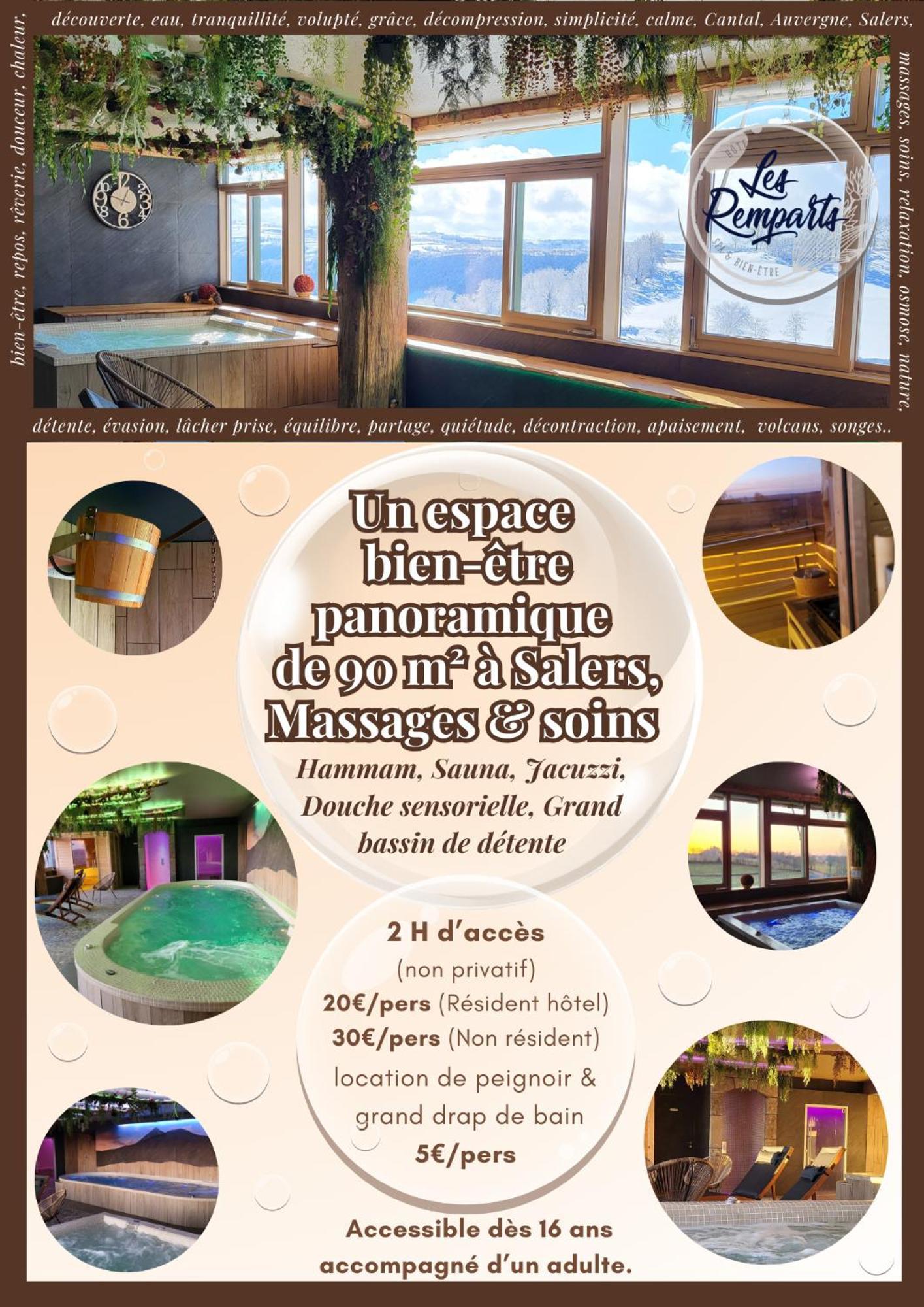 Logis Hotel Restaurant & Spa Les Remparts Salers Ngoại thất bức ảnh